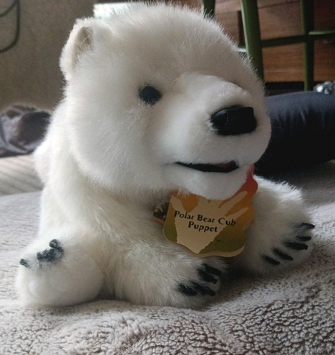 Folkmanis handpuppe eisbär - folkmanis,