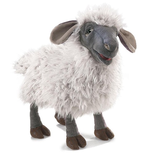 Folkmanis 3058 handpuppe grau - folkmanis, handpuppe,