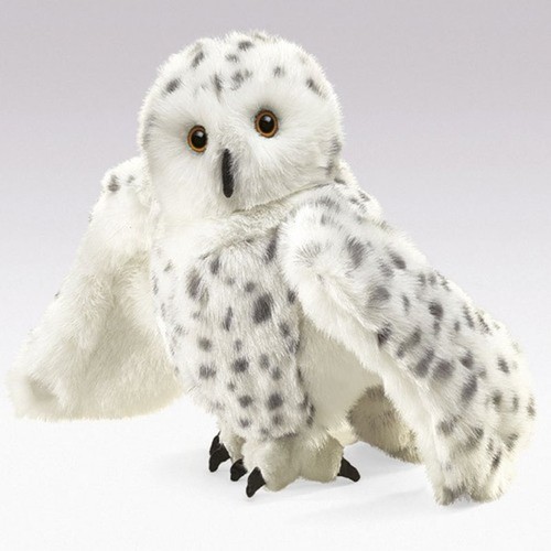Folkmanis handpuppe schneeeule - folkmanis,