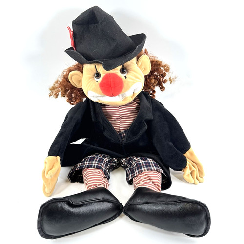 Folkmanis clown handpuppe 65cm - folkmanis,