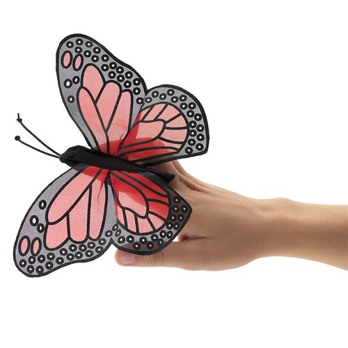Folkmanis fingerpuppe monarch - fingerpuppe,