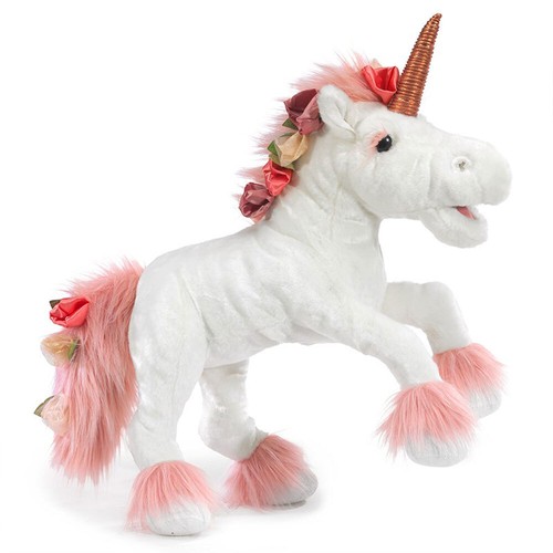 Folkmanis handpuppe einhorn - folkmanis,