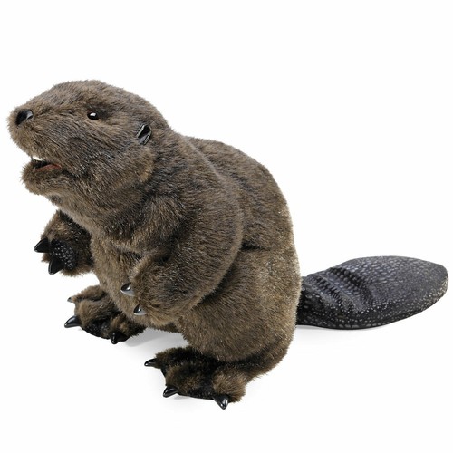 Folkmanis handpuppe biber - folkmanis, 2245