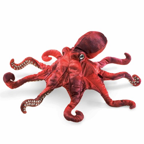 Folkmanis handpuppe roter - folkmanis,