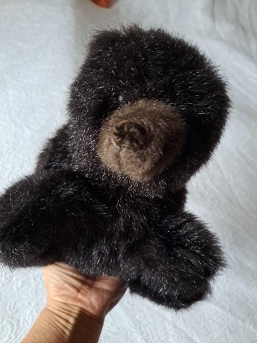 Handpuppe dicker brauner bär - brauner,