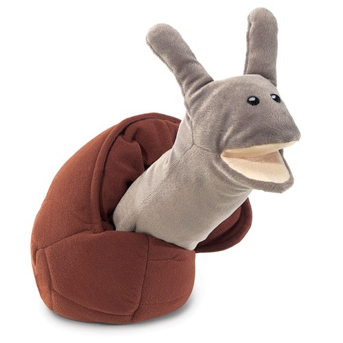 Folkmanis snail hand - snail,
