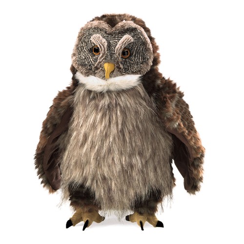 Folkmanis handpuppe eule mit - folkmanis,