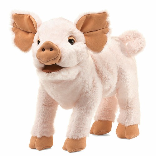 Folkmanis handpuppe ferkel - folkmanis,